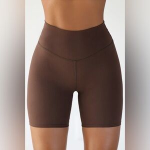 Joah Brown Bike Shorts in Sueded Umber